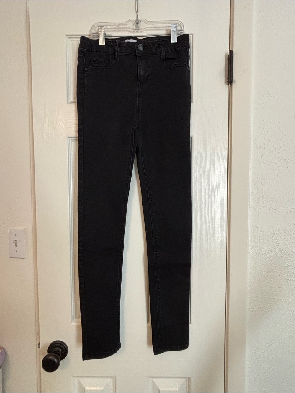 Big Girls Black Slim Fit Jeans